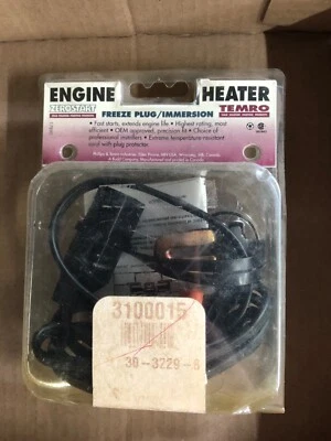 Engine Heater Expansion Plug Type Zerostart Temro 3100015 New Old Stock - Image 1 of 3