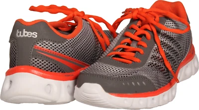 Tênis Feminino K-Swiss X Lite Athletic CMF Cinza e Laranja EUA Tamanho 7.5 - Imagem 1 de 3