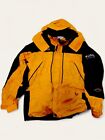 Columbia Titanium Jacket Size S Omni-tech Yellow Black Snow Rain 