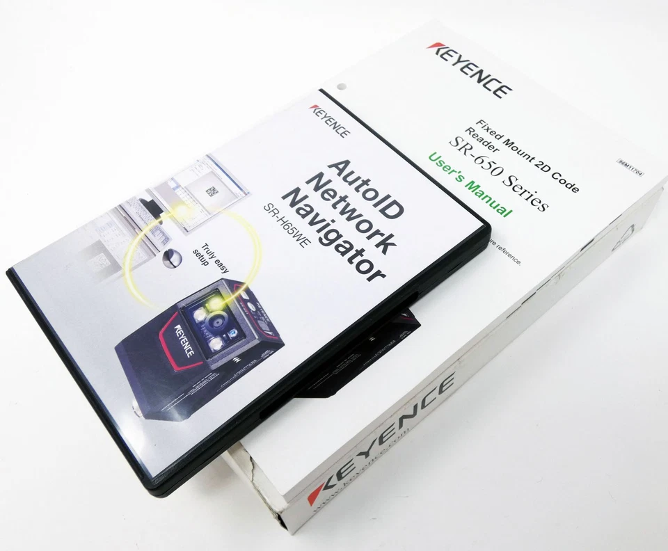 Keyence SR-650 Series SR-H65WE AutoID Network Navigator Software Kit -unused/OVP - Bild 1 von 4