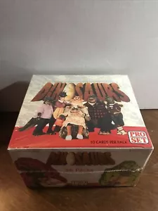 1992 Pro Set Dinosaurs Trading Cards Factory Sealed Box of 36 Packs Disney - Bild 1 von 7