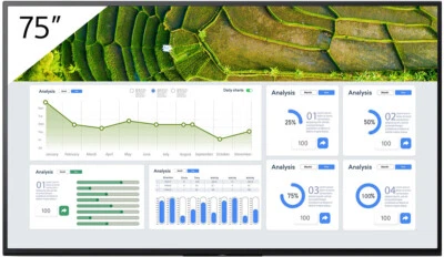 Sony Pro BRAVIA FW-75BZ30L 75" zuverlässiges Display mit 4K HDR-Prozessor & - Bild 1 von 4