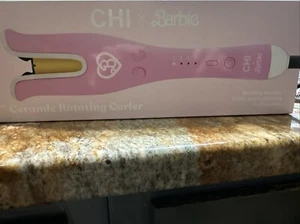 CHI Malibu Barbie 1" Compact Spin n Curl 1” Ceramic Rotating Curler - Picture 1 of 1