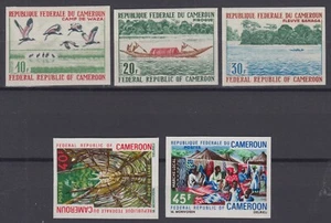 CAMEROUN : NON DENTELE PAYSAGES N° 501/505 NEUFS ** GOMME SANS CHARNIERE - Picture 1 of 1