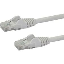 StarTech.com 14ft CAT6 Ethernet Cable - White Snagless Gigabit - 100W PoE UTP 65