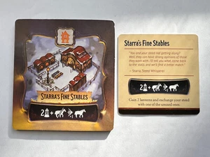 Azulejo promocional Merchants of the Dark Road: Starra's Fine Stables/The Delvers' Guild - Imagen 1 de 2