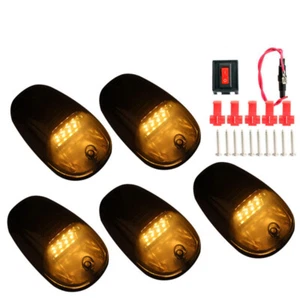 5xAuto LED Blinker Dachbeleuchtung Dach Lampen Fahrerhaus lauflichter Für LKW - Picture 1 of 23