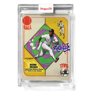2021 Topps Project 70 ~ 1951 Rickey Henderson #824 ~ By Ces PR: 1.084 - Bild 1 von 2