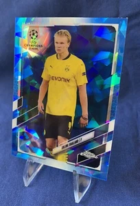 Erling Haaland 2020-21 Topps Chrome UCL Sapphire Edition - #49 Dortmund - Bild 1 von 4