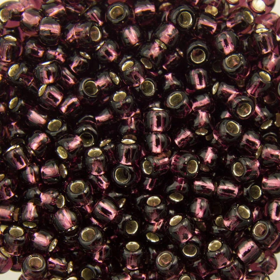 11/0 TOHO ROUND Silver Lined Amethyst Seed Bead (8g) - Image 1 of 1