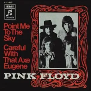 Imán cuadrado de acero nevera Pink Floyd Point Me To The Sky (CV) - Imagen 1 de 1