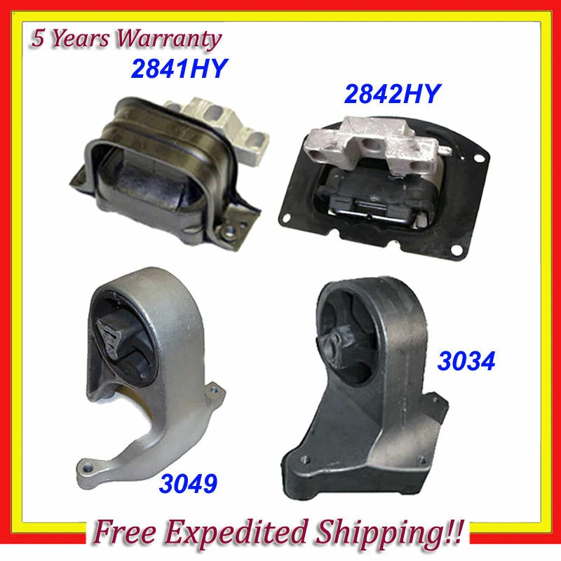 01-06 Para Chrysler Sebring/Dodge Stratus 2.4/2.7L Juego de montaje de motor y transmisión 4 M372 Foto 1 de 4