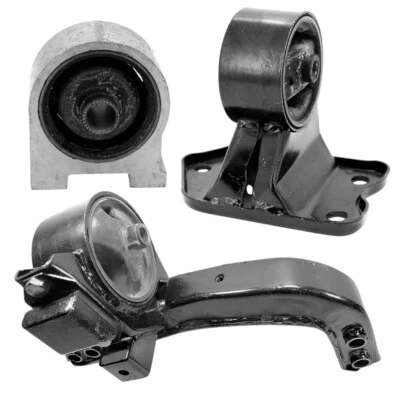 Juego de 3 piezas de soportes de motor trasero, delantero e izquierdo para Hyundai Sonata 1998-1995 V6-3,0 L Foto 1 de 4
