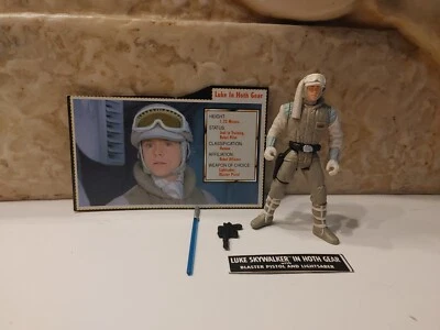 Star Wars 3.75" Luke Skywalker in Hoth Gear Power of the Force POTF2 1997 - image 1 of 4