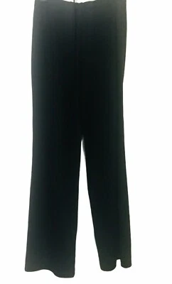 Kaktus Women Pants Sz Medium Black Elastic Waist High Rise Wide Leg - Image 1 of 4