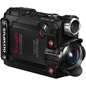 Olympus tough TG Tracker Action Camcorder Action Cam schwarz  + Zubehörpaket