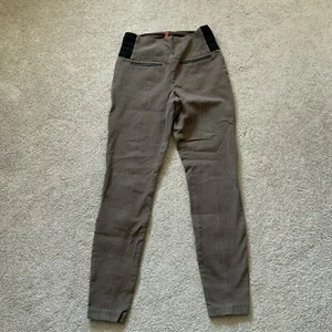 Spanx Women Legging Brown Taupe Ponte Knit Ankle Sz M Stretch Riding Skinny GUC - Bild 1 von 13