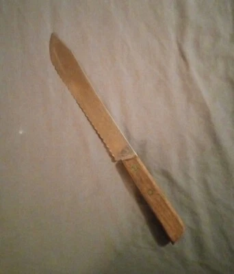 Vintage Waverly Edge Geneva Forge Stainless Steel Knife 7" Serrated Blade - Image 1 of 4