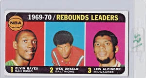 1970-71 Topps Basketball #5 Rebounds Leaders - Bild 1 von 2
