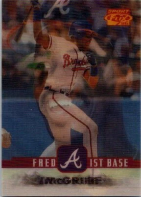 1996 Sportflix #36 Fred McGriff NM-MNT - Image 1 of 2