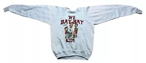 Vtg 90s 80s We Bay Bay Kids Black BART Bootleg Hip Hop Y2K Rare - Picture 1 of 7