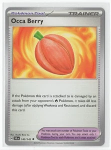 Pokemon Stellar Crown 140/142 Occa Berry - Picture 1 of 1