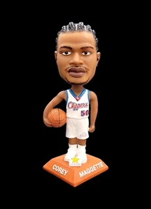2001 LOS ANGELES CLIPPERS COREY MAGGETTE COLLETOR EDITION BOBBLEHEAD BASKETBALL  - Picture 1 of 7