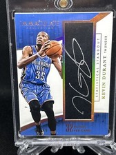 2014-15 Panini Immaculate Collection Kevin Durant Statistical Standout Auto 8/49