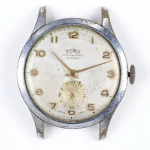 TECHNOS Vintage Herrenuhr Cal. 390 / Da repair to repair - Bild 1 von 12