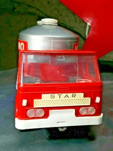 Camión de colección juguete estrella cisterna gran polonia artículo de plástico zabawki soviético era urss - Imagen 1 de 12