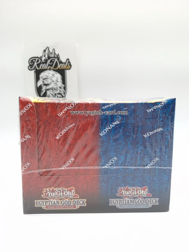 Yu-Gi-Oh! Egyptian God Deck: Slifer The Sky Dragon/Obelisk The Tormentor 8er Display