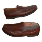 Mephisto Spinnaker Loafers Boat Shoes Slip On Brown Leather Mens 11.5 US