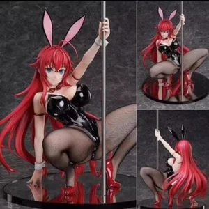 Anime High School Rias Gremory Himejima Akeno Bunny Girl GK PVC Figure Model Toy - Picture 1 of 18
