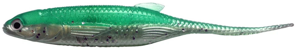 ✅ Castaic Jerky J 3 in Silver Green, 8.75 cm, 10 Stück pro Pack, Softbait ✅ - Bild 1 von 1