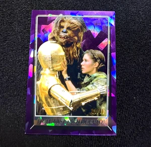 Quiet See-Threepio C-3PO #95 Numbered /10 Card - TOPPS Star Wars Return of Jedi - Picture 1 of 6