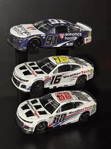 3D Printed PLA 3 Tier Angled 1/24 Scale Diecast Display Stands NO CARS INCLUDED  - Picture 1 of 2