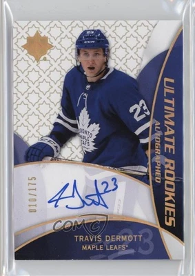 2018-19 Ultimate Collection 2008-09 Retro Rookies /175 Travis Dermott Auto RC - Image 1 of 2