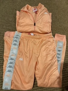 Kappa Extra Small Kids Track Suit Color peach - Picture 1 of 8