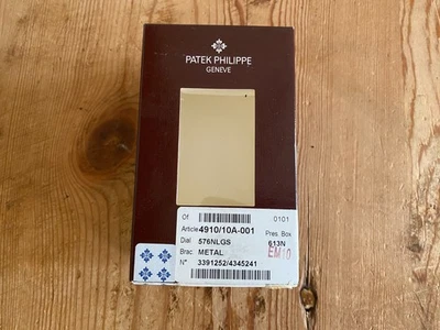 Patek Philippe - Cardboard Box - Empty - 12.5 x 7.5 x 5 Cm - Image 1 of 4