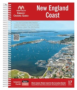 Maptech Embassy Cruising Guide: New England Coast, 17th Edition - Picture 1 of 4