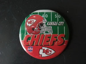 VTG Kansas City Chiefs Wincraft Game Day 3.5" Round Pinback Button (AS IS) - Picture 1 of 4
