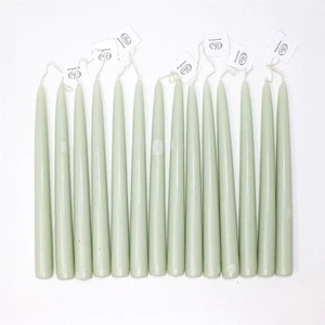 Solid Coloured Tapered Candles Unscented 24cm Candle Making Damaged 14pc - Picture 1 of 2