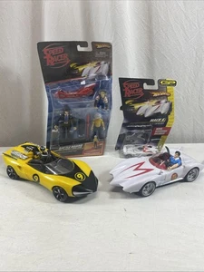 speed racer Lot Of 4 Mach 5 & Racer X Cars Mach 6 Package Has Been Opened - Picture 1 of 18