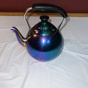 Colorful ,2.1 Quart ,Teapot for Stovetop,Food Grade Stainless Steel Teapot - Picture 1 of 6