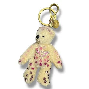 PRADA Bear Key Chain Vintage Authentic From Japan - Picture 1 of 24