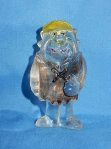 Vintage Imperial Hanna Barbera 1976 Barney Rubble Clear Plastic Figure - Bild 1 von 5