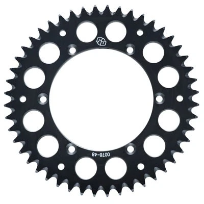 Primary Drive Rear Aluminum Sprocket 52 Tooth Black For KTM 505 SX-F 2007-2008 Foto 1 de 4