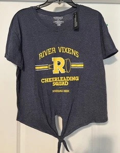 Riverdale River Shirt Gr. L ~ Vixens High School Cheerleading Squad Junior Top - Bild 1 von 3