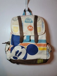 Disney Store Mickey Mouse Backpack Adventure Theme (Stain Inside) Good Condition - Picture 1 of 8