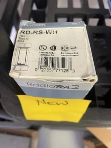 White Lutron RadioRA2 RD-RS-WH Light Switch - Picture 1 of 1